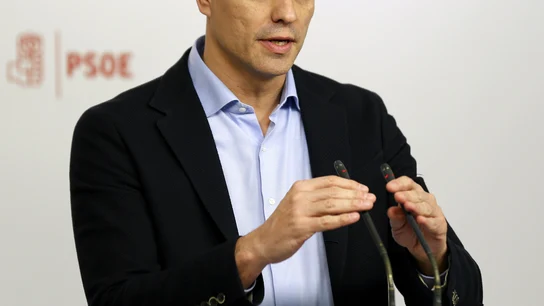 Pedro Sánchez, líder del PSOE Pedro Sánchez, líder del PSOE