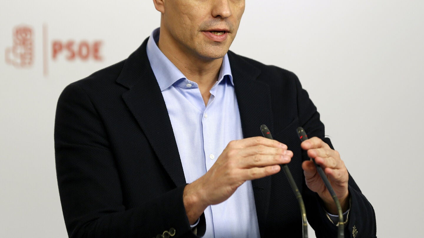 Pedro S&aacute;nchez, l&iacute;der del PSOE