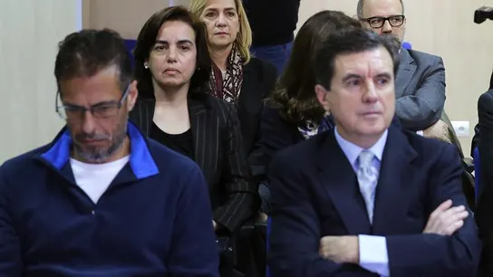 El banquillo de los acusados del caso Nóos El banquillo de los acusados del caso Nóos