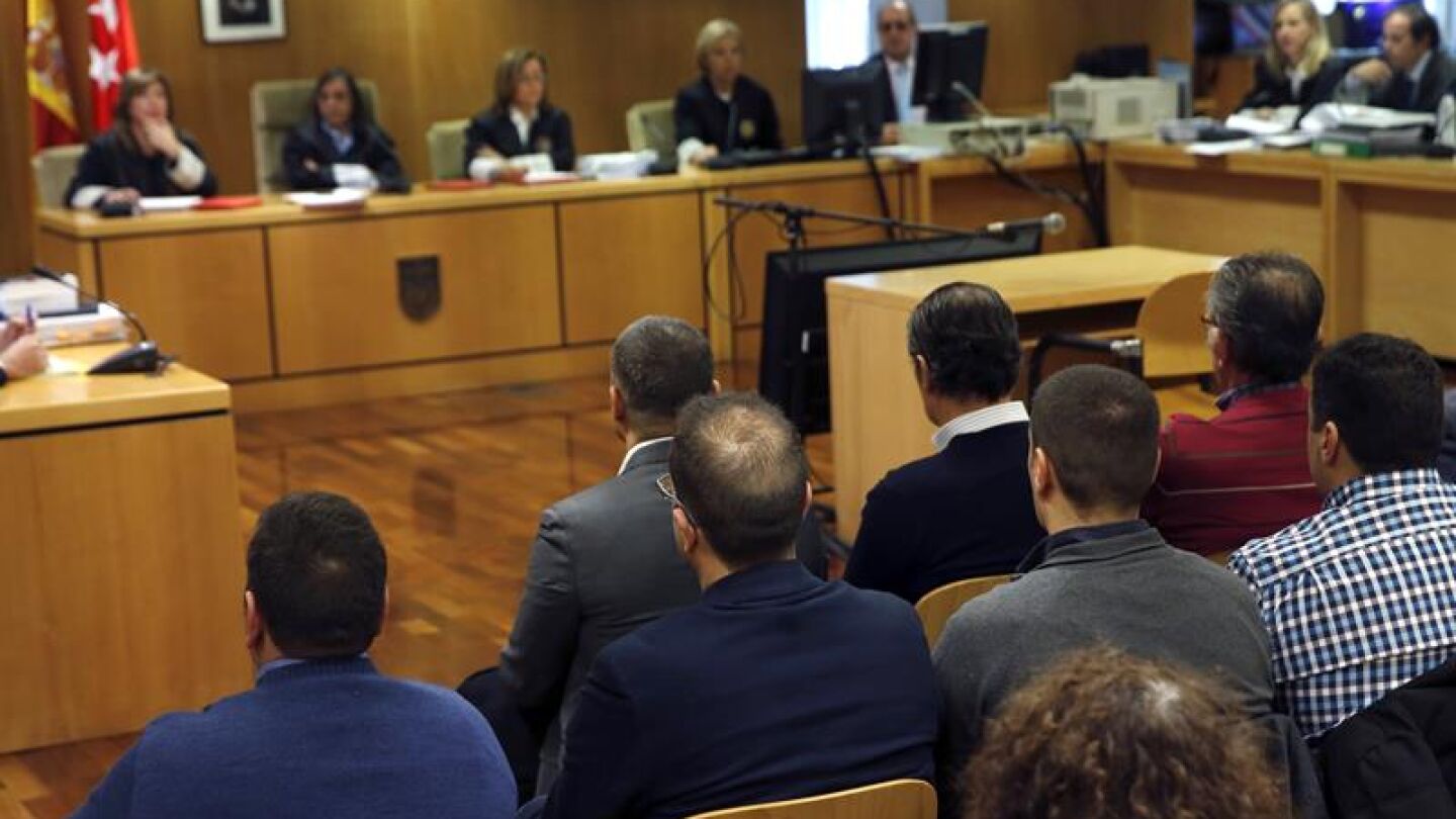 Los quince procesados por la tragedia del Madrid Arena