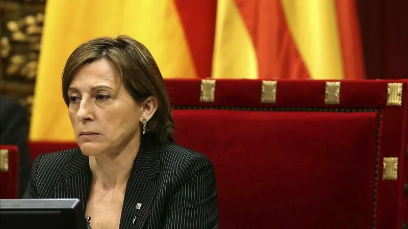 La presidenta del Parlament, Carme Forcadell