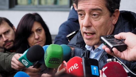 El secretario general del PSdeG, Jos&eacute; Ram&oacute;n G&oacute;mez Besteiro