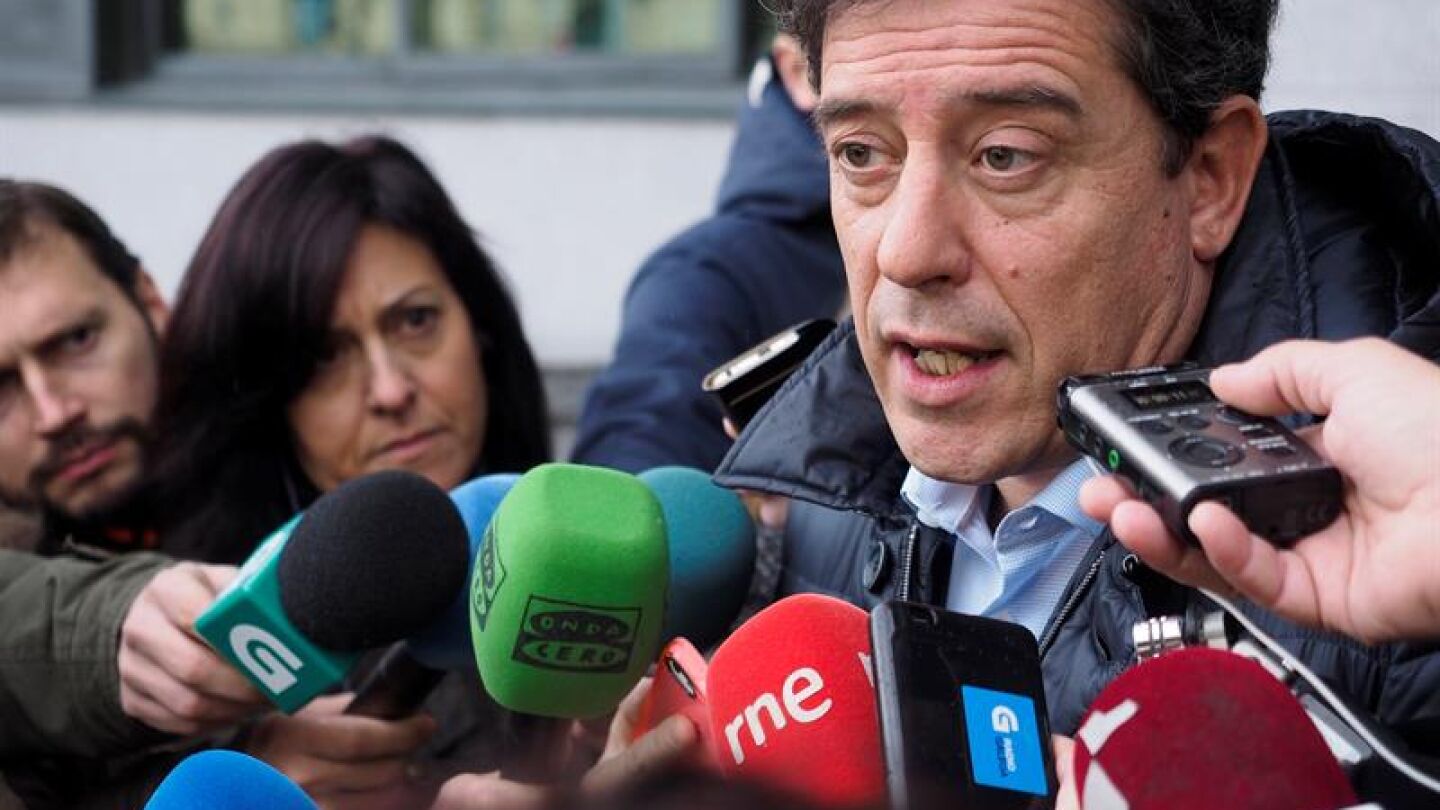 El secretario general del PSdeG, Jos&eacute; Ram&oacute;n G&oacute;mez Besteiro