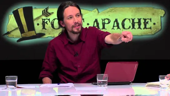 Pablo Iglesias en el programa Fort Apache Pablo Iglesias en el programa Fort Apache