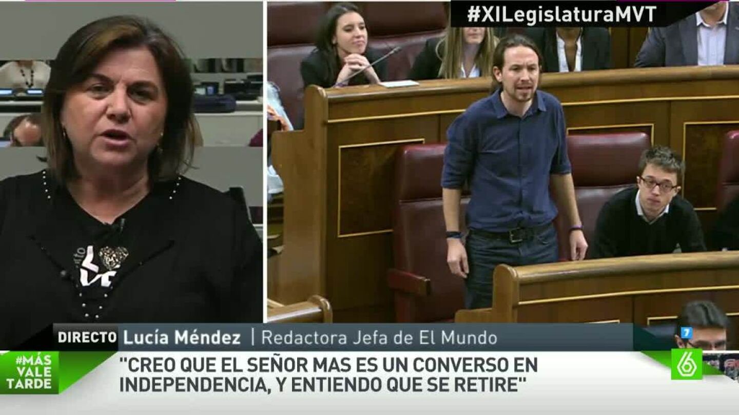 Luc&iacute;a M&eacute;ndez, redactora de El Mundo