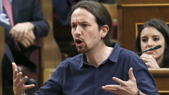 Pablo Iglesias, en la Sesión Contitutiva del Congreso