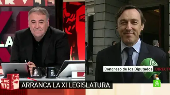 Rafael Hernando, diputado del PP en el Congreso Rafael Hernando, diputado del PP en el Congreso