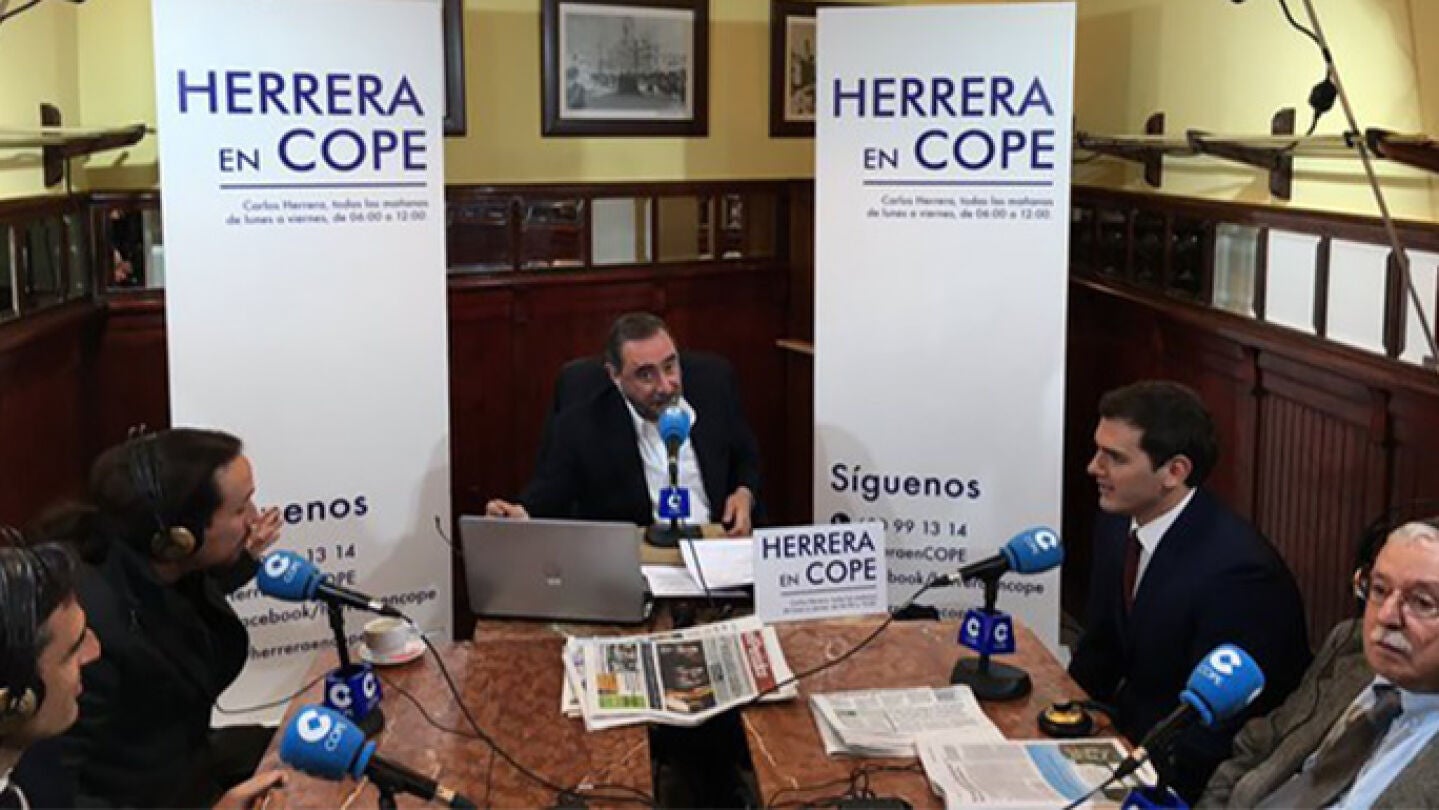 Pablo Iglesias y Albert Rivera