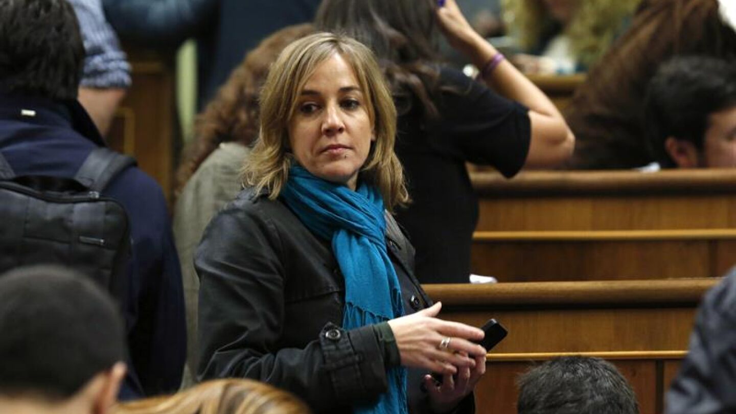 La diputada de Podemos Tania S&aacute;nchez