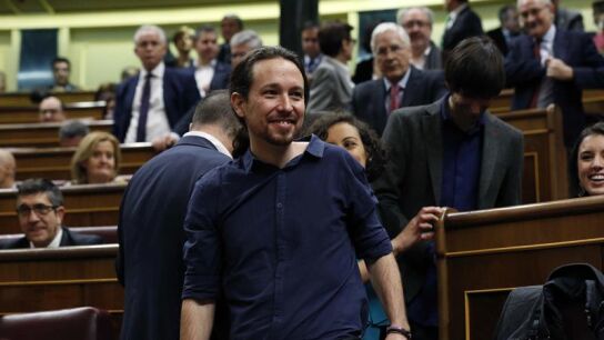 Pablo Iglesias en el Congreso