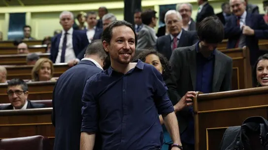 Pablo Iglesias en el Congreso Pablo Iglesias en el Congreso