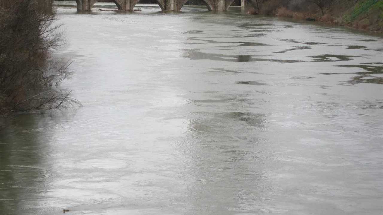 El río Pisuerga El río Pisuerga