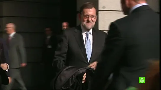 Rajoy saliendo del Congreso Rajoy saliendo del Congreso