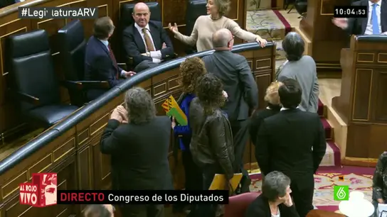 Los diputados de ERC se quedan sin sitio Los diputados de ERC se quedan sin sitio