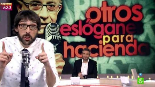 Quique Peinado en la ronda rápida de otros eslóganes referidos a Hacienda Quique Peinado en la ronda rápida de otros eslóganes referidos a Hacienda