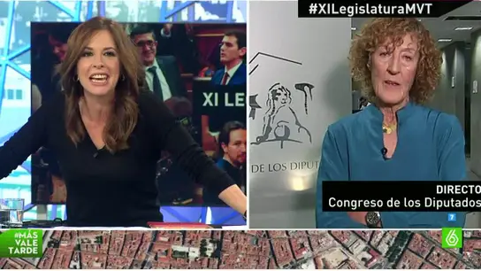 María Teresa de Lara, la diputada más veterana del Congreso María Teresa de Lara, la diputada más veterana del Congreso