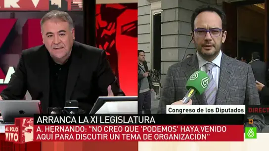 Antonio Hernando, diputado del PSOE en el Congreso Antonio Hernando, diputado del PSOE en el Congreso