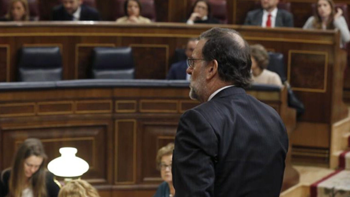 Mariano Rajoy en el Congreso