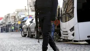 Un agente de la policía turca, en una imagen de archivo.