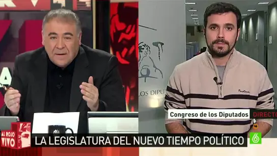 Alberto Garzón, diputado de Unidad Popular-IU Alberto Garzón, diputado de Unidad Popular-IU