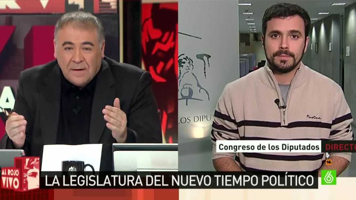 Alberto Garz&oacute;n, diputado de Unidad Popular-IU