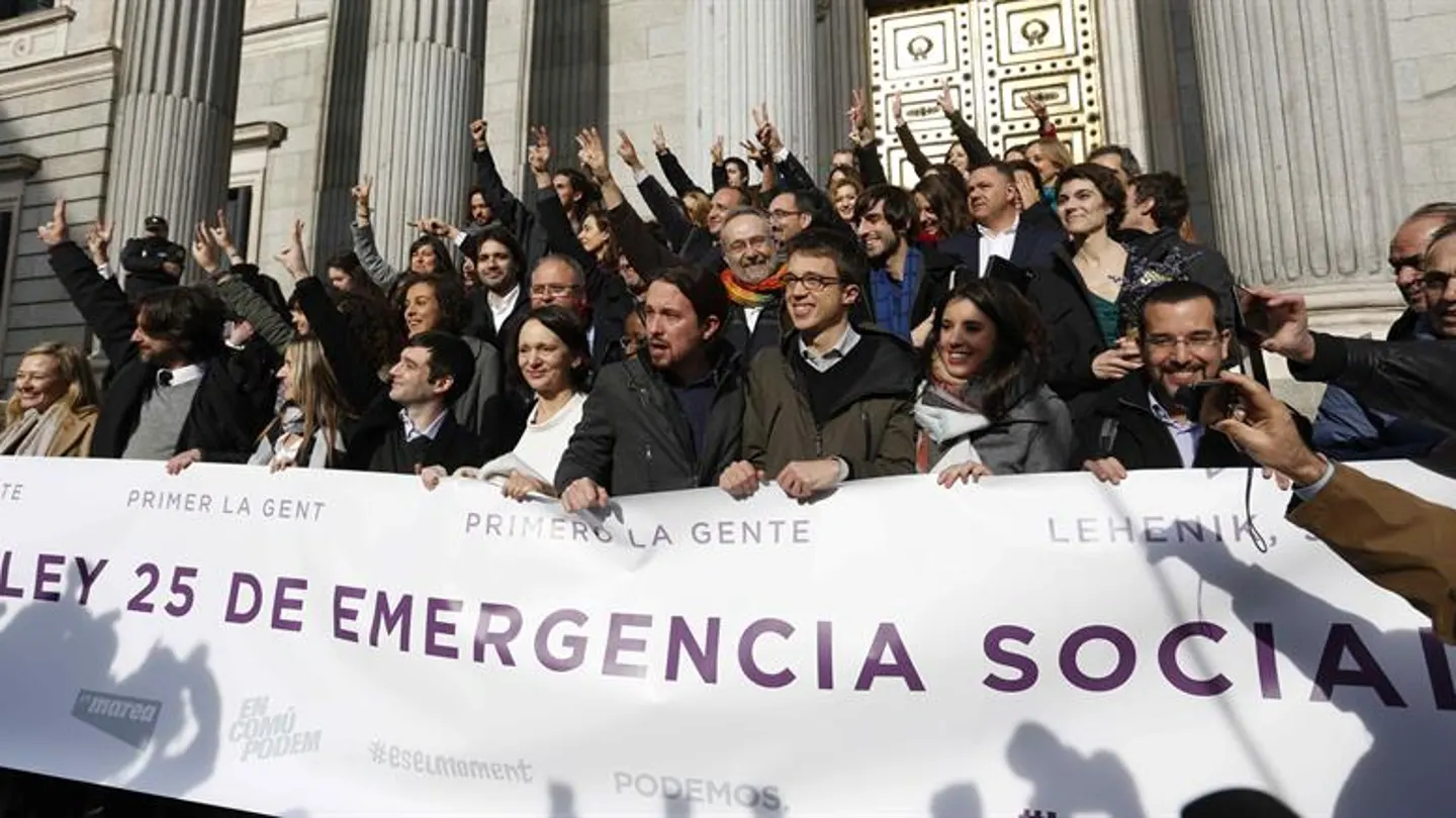 Los 69 dipitados de Podemos en el Congreso de los Diputados Los 69 dipitados de Podemos en el Congreso de los Diputados