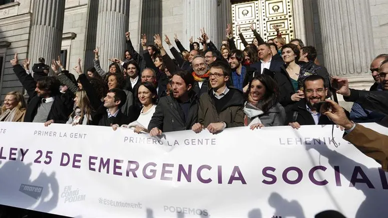 Los 69 dipitados de Podemos en el Congreso de los Diputados Los 69 dipitados de Podemos en el Congreso de los Diputados