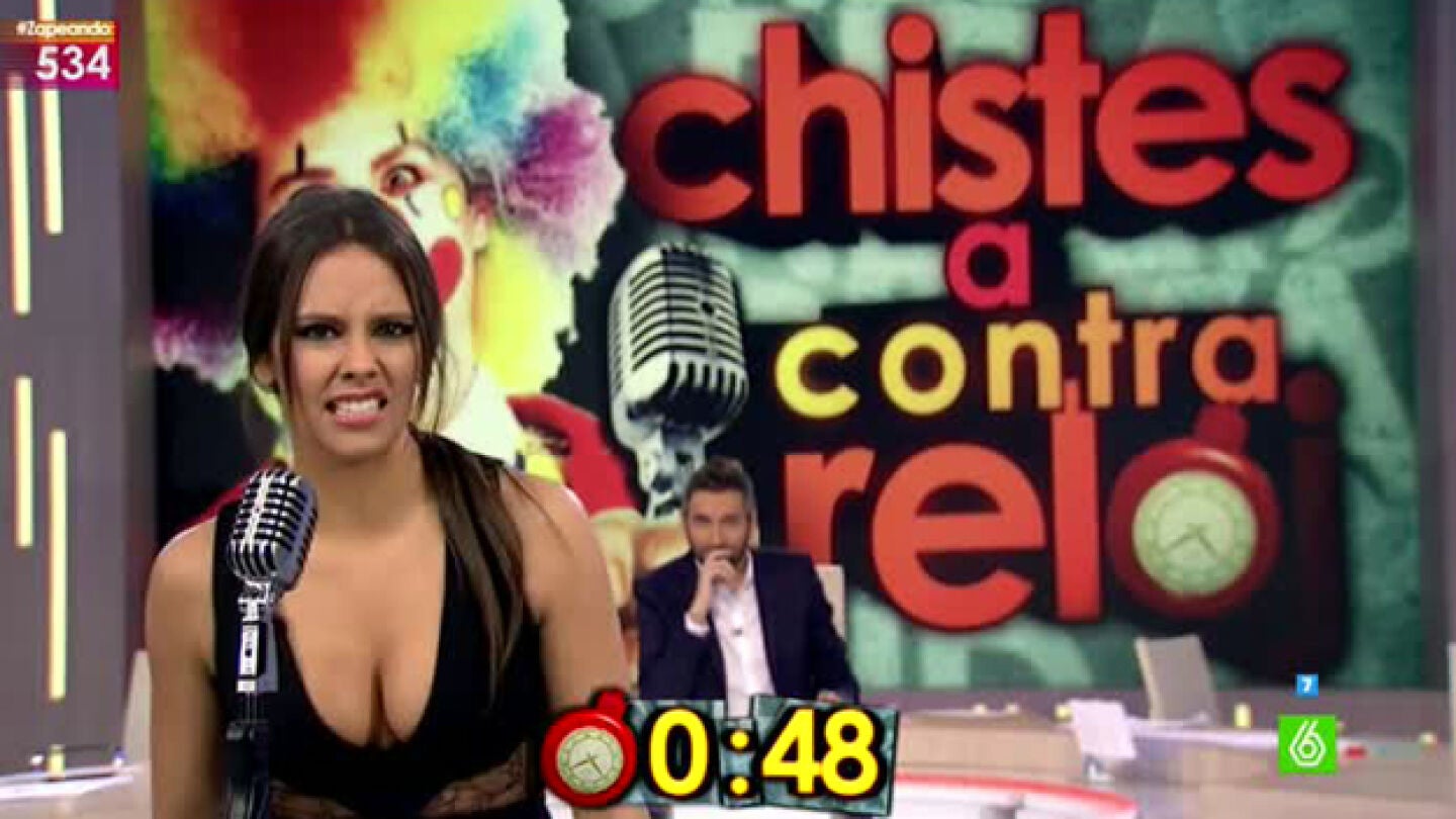 Cristina Pedroche, en una ronda r&aacute;pida de Zapeando