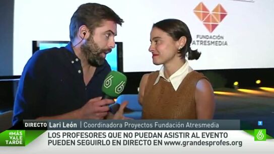 Lary Le&oacute;n, coordinadora de Proyectos Fundaci&oacute;n Atresmedia