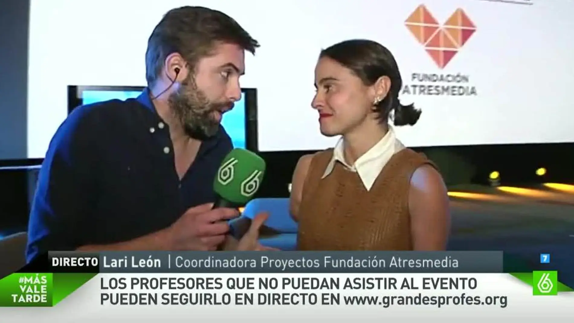Lary León, coordinadora de Proyectos Fundación Atresmedia