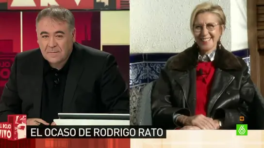 Rosa Díez, exlíder de UPyD, en Al Rojo Vivo Rosa Díez, exlíder de UPyD, en Al Rojo Vivo