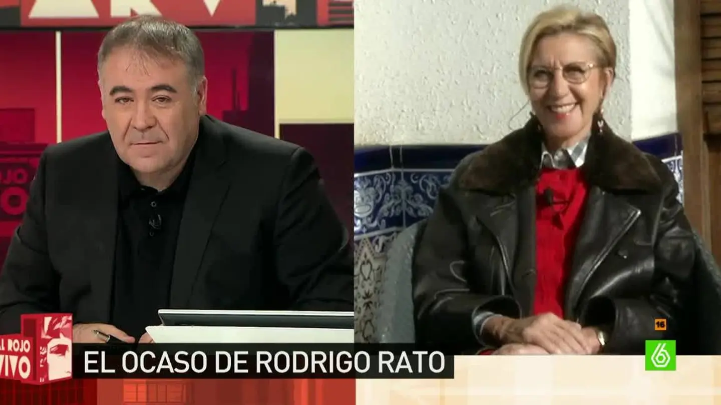 Rosa Díez, exlíder de UPyD, en Al Rojo Vivo Rosa Díez, exlíder de UPyD, en Al Rojo Vivo