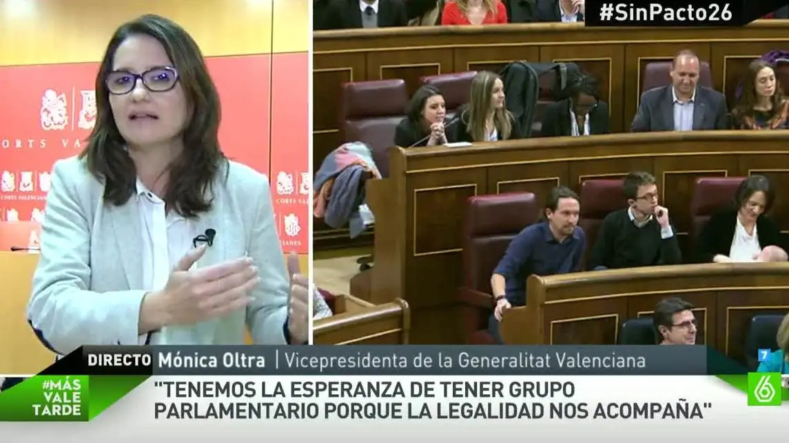 Mónica Oltra, vicepresidenta de la Generalitat Valenciana Mónica Oltra, vicepresidenta de la Generalitat Valenciana