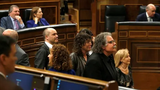 Los diputados de ERC, en el Congreso de los Diputados Los diputados de ERC, en el Congreso de los Diputados