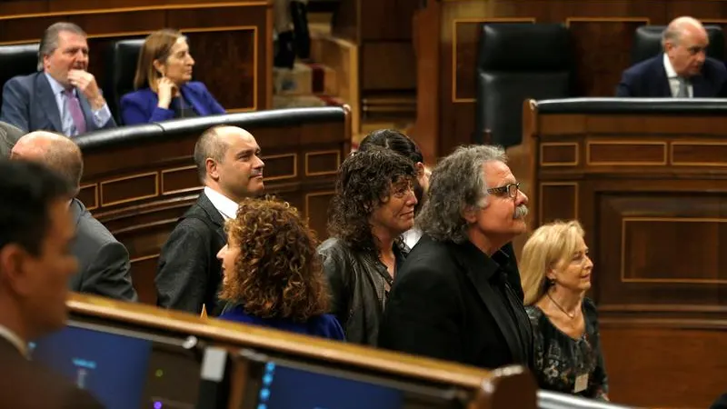 Los diputados de ERC, en el Congreso de los Diputados Los diputados de ERC, en el Congreso de los Diputados