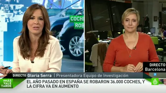 Gloria Serra, presentadora de Equipo de Investigación Gloria Serra, presentadora de Equipo de Investigación