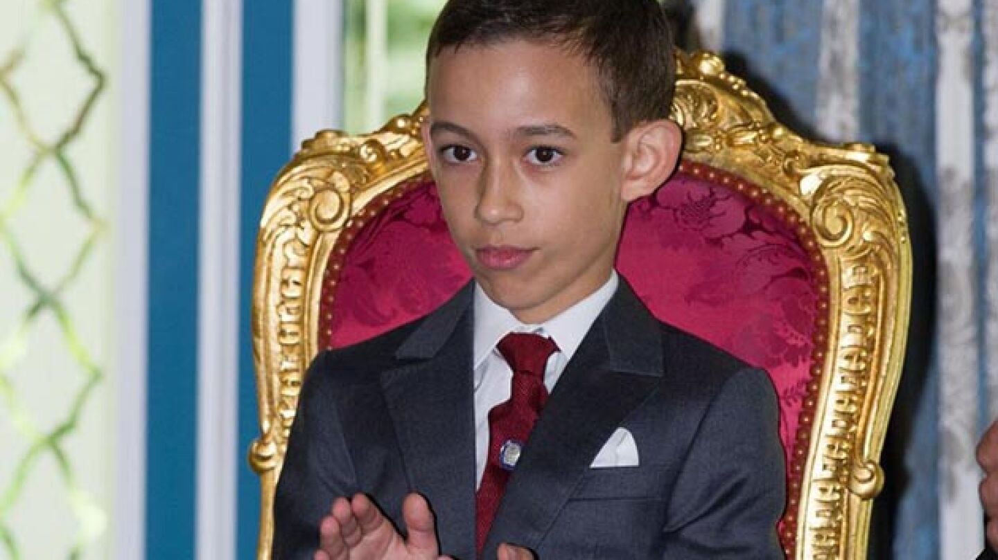 Moulay Hassan, pr&iacute;ncipe de Marruecos