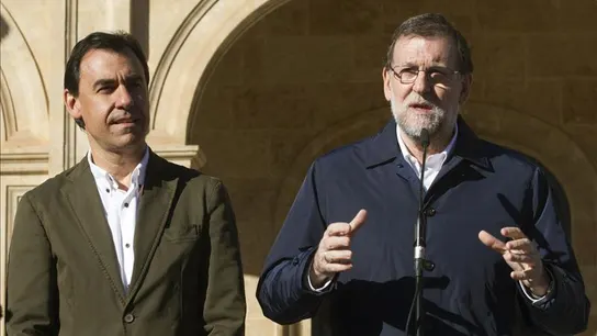 Mariano Rajoy con Maíllo en Zamora Mariano Rajoy con Maíllo en Zamora