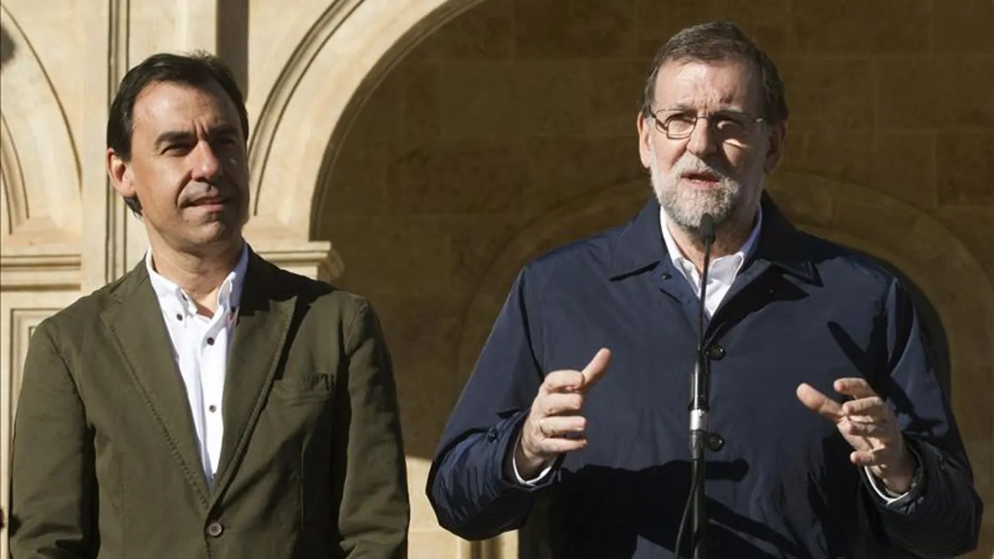 Mariano Rajoy con Maíllo en Zamora Mariano Rajoy con Maíllo en Zamora