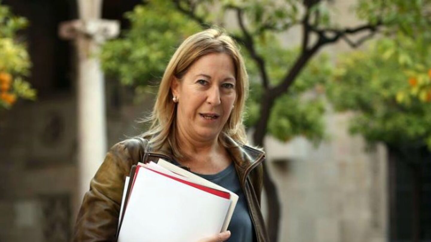 Neus Munt&eacute;, consellera de Presidencia