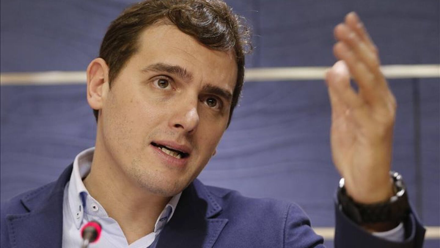 Albert Rivera, l&iacute;der de Ciudadanos