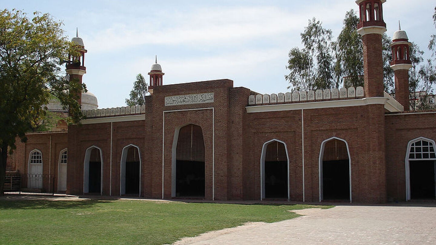 Mezquita en la localidad pakistan&iacute; de Punjab