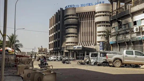 Hotel donde se ha producido un atentado en Burkina Faso Hotel donde se ha producido un atentado en Burkina Faso