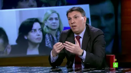 El portavoz de Jueces para la Democracia, Joaquim Bosch, visita El Intermedio El portavoz de Jueces para la Democracia, Joaquim Bosch, visita El Intermedio