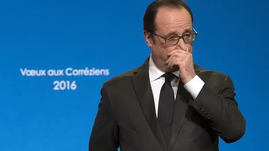 François Hollande, en un acto oficial François Hollande, en un acto oficial