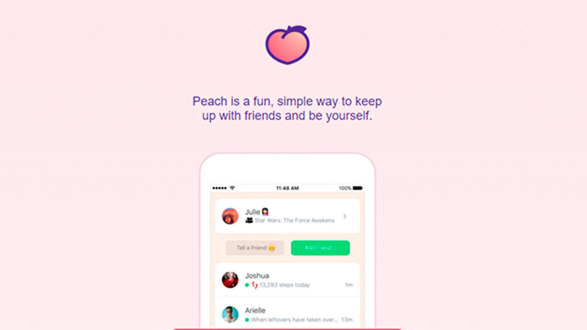 Peach, una nueva red social