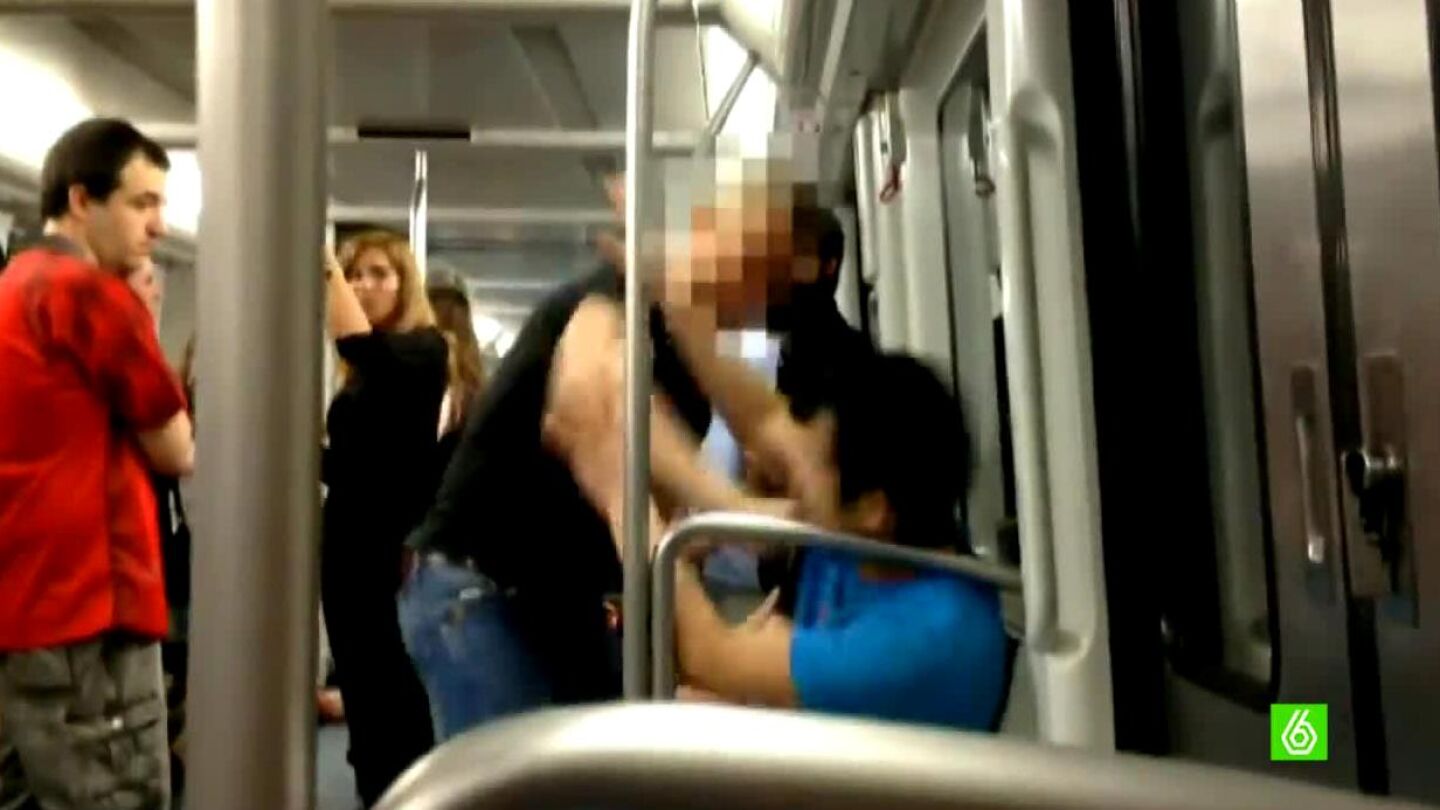 Agresi&oacute;n en el metro de Barcelona