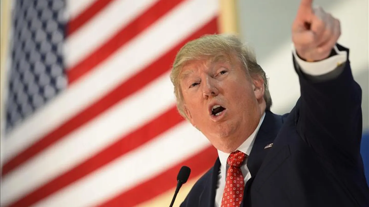 El precandidato presidencial estadounidense por el partido Republicano Donald Trump. El precandidato presidencial estadounidense por el partido Republicano Donald Trump.