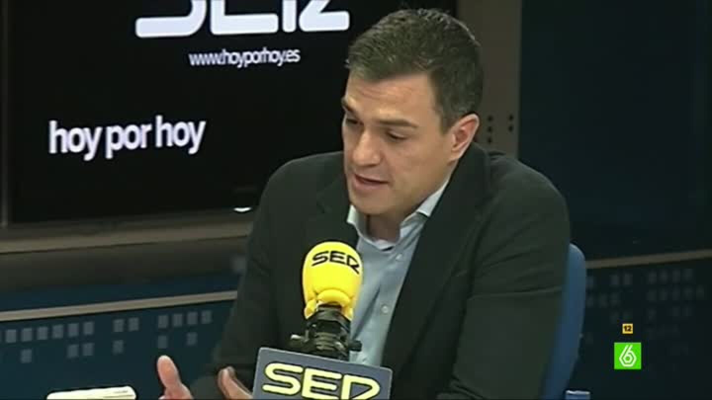 Pedro S&aacute;nchez confiesa qu&eacute; mensaje le transmiti&oacute; Mariano Rajoy por tel&eacute;fono