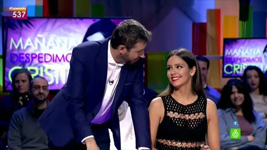 Cristina Pedroche y Frank Blanco, en Zapeando Cristina Pedroche y Frank Blanco, en Zapeando